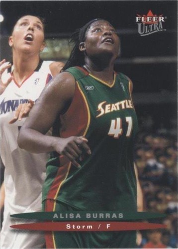 2003 Fleer Ultra WNBA - Alisa Burras #60