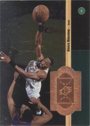 1998-99 SPx Finite - Alonzo Mourning #80