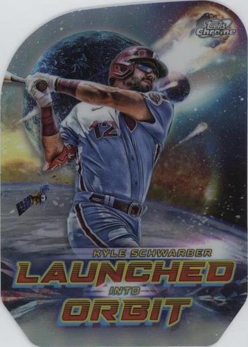 2023 Topps Cosmic Chrome - Kyle Schwarber #LIO-12