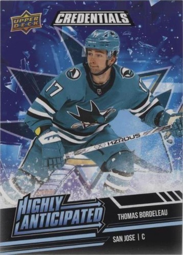 2022-23 Upper Deck Credentials - Thomas Bordeleau #HA-36