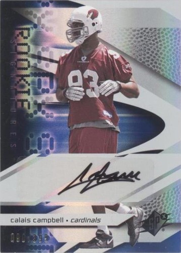 2008 SPx Calais Campbell #195