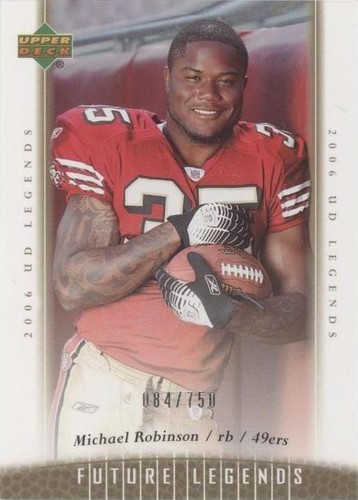 2006 UD Legends Michael Robinson #177