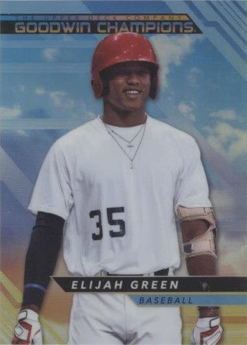 2022 Upper Deck Goodwin Champions - Elijah Green #GP-EG