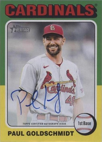 2024 Topps Heritage - Paul Goldschmidt #ROA-PG