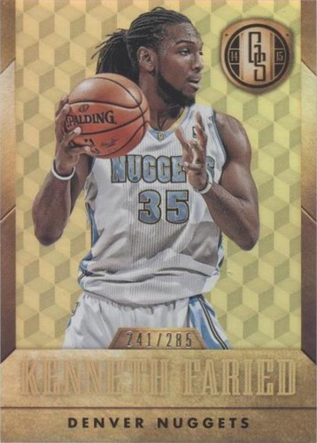 2014-15 Panini Gold Standard - Kenneth Faried #54