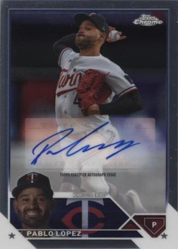 2023 Topps Chrome Update Series - Pablo Lopez #AC-PL