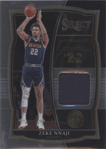 Zeke Nnaji 2020 Panini Select Premier Level Blue Prizm #194 | eBay