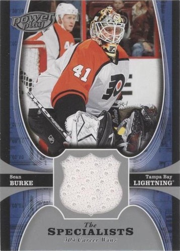 2005-06 Upper Deck Power Play - Sean Burke #TS-SB