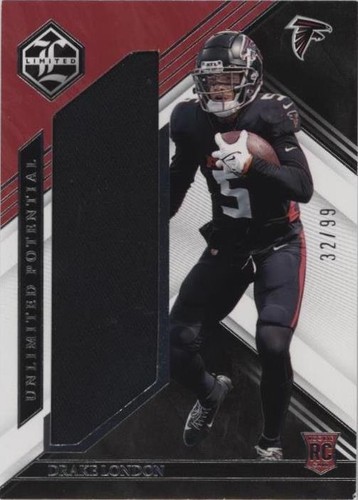 2022 Panini Limited Drake London #LP-DLO