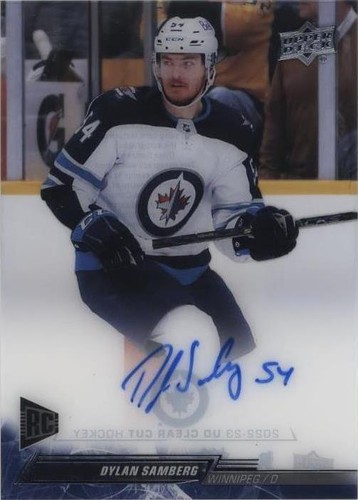 2022-23 Upper Deck Clear Cut - Dylan Samberg #CC-DS