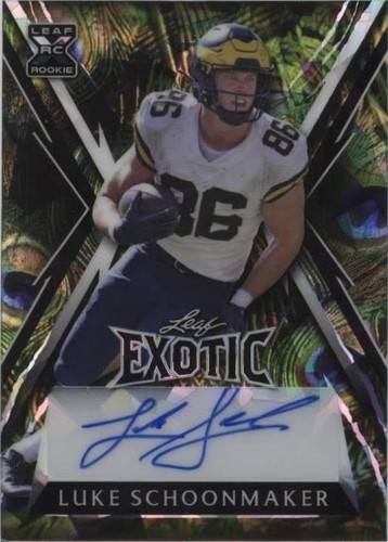 2023 Leaf Exotic Luke Schoonmaker #BA-LS1