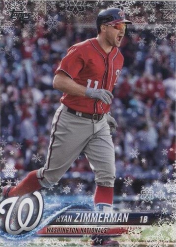 2018 Topps Holiday - Ryan Zimmerman #HMW169