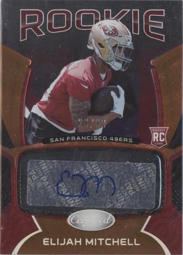 2021 Panini Certified Elijah Mitchell #RS-EM