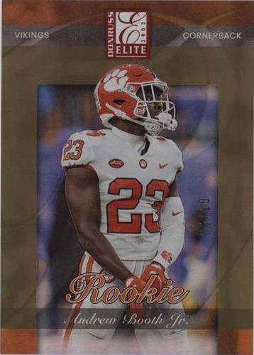 2022 Panini Donruss Elite Andrew Booth Jr. #2002-143