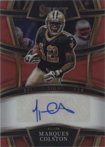 2022 Panini Select Marques Colston #SSP-MAC