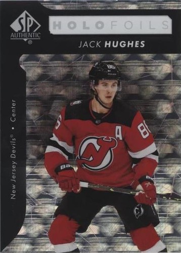2022-23 SP Authentic - Jack Hughes #HF-16