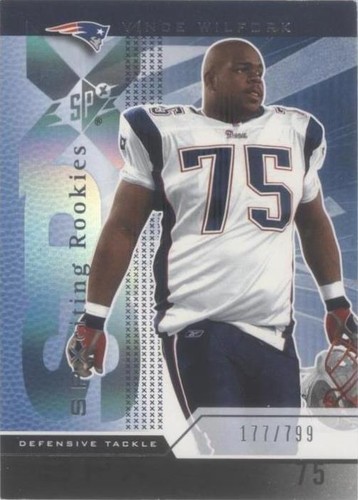 2004 SPx Vince Wilfork #190