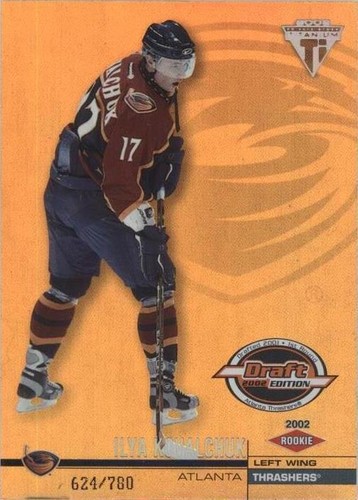 2001-02 Pacific Private Stock Titanium Draft Edition - Ilya Kovalchuk #105