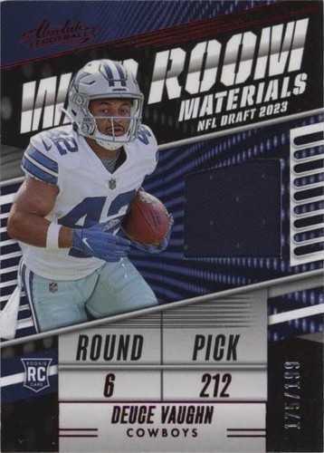 2023 Panini Absolute Deuce Vaughn #WR-DV