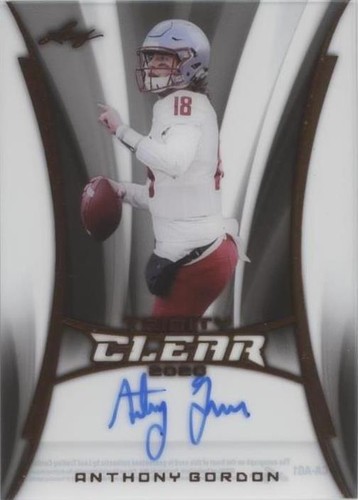 2020 Leaf Trinity Anthony Gordon #CA-AG1