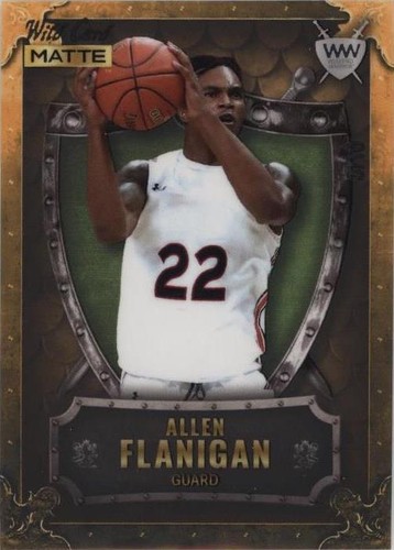 2022-23 Wild Card Matte Draft - Allen Flanigan #WW-2