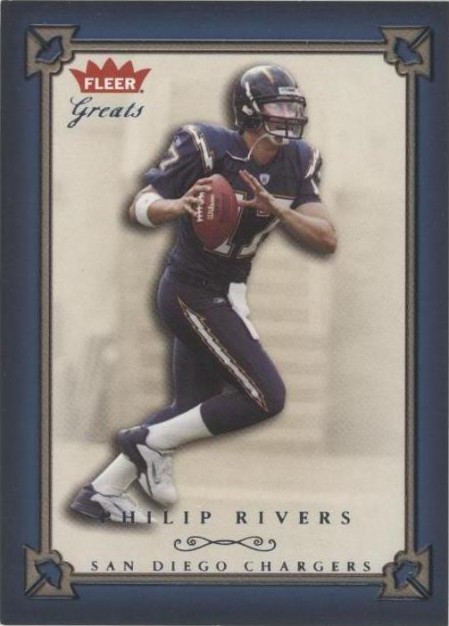 Fleer Greats Philip Rivers 2004 #72