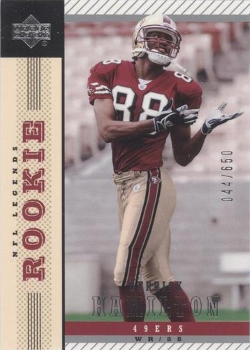 2004 Upper Deck NFL Legends Derrick Hamilton #170