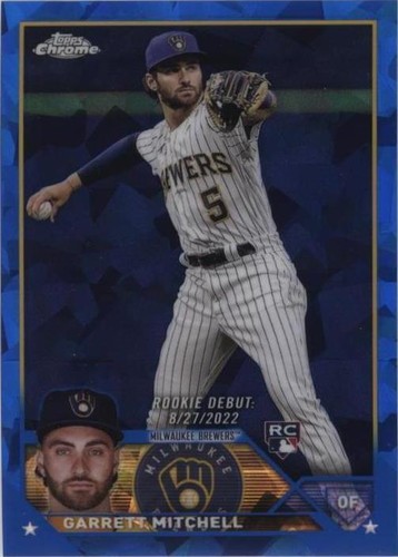 2023 Topps Chrome Update Series Sapphire Edition - Garrett Mitchell #USCS77