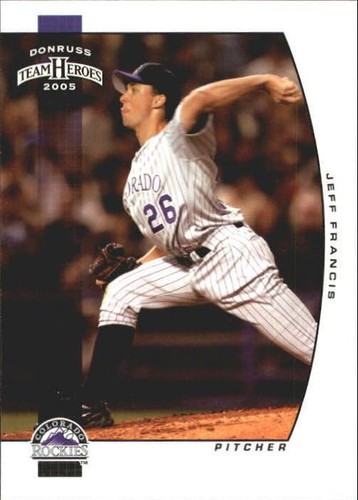 2005 Donruss Team Heroes - Jeff Francis #109