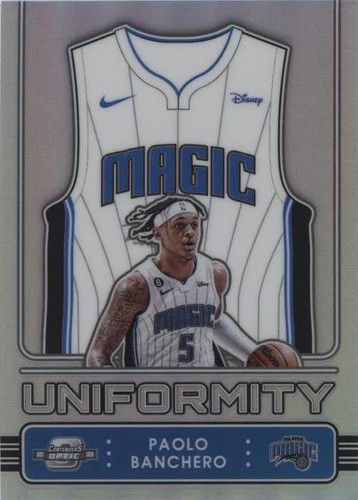 2022 Panini Contenders Optic PAOLO BANCHERO Rookie Card Blue Prizm