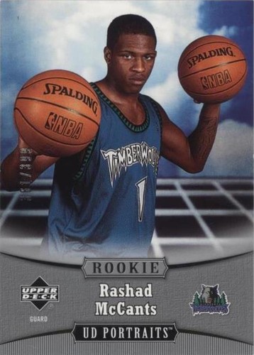 2005-06 Upper Deck Portraits - Rashad McCants #130