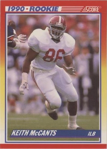 1990 Score Keith McCants #622