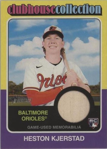 2024 Topps Heritage - Heston Kjerstad #CCR-HK