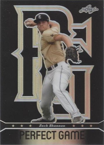 2013 Leaf Perfect Game Showcase - Zach Shannon #BM-ZS1