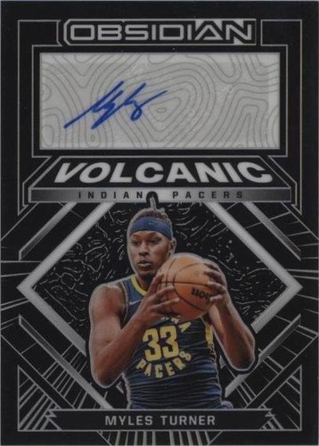 2021-22 Panini Obsidian - Myles Turner #VS-MYT