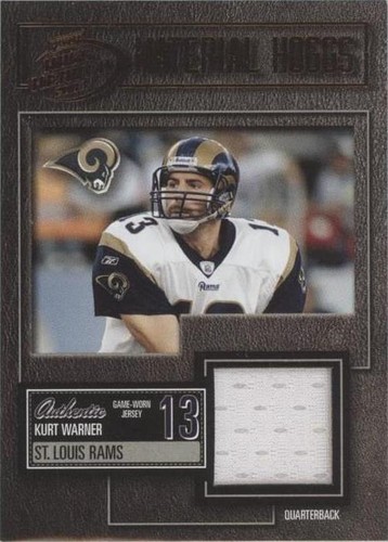 2003 Playoff Hogg Heaven Kurt Warner #MH-41