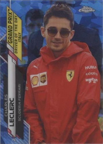 その他 2020 topps chrome f1 CHARLES LECLERC 2020 Topps Chrome F1 Charles Leclerc Orange Wave Ref #157 RC