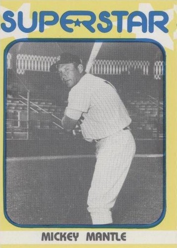 1980 TCMA Superstars - Mickey Mantle #31