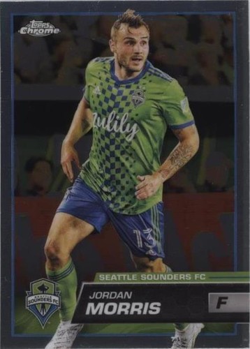 2023 Topps Chrome MLS Pink X-Fractor Jordan Morris #88 | eBay