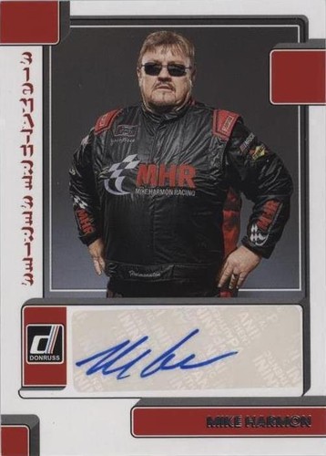 2023 Panini Donruss NASCAR - Mike Harmon #SS-MH