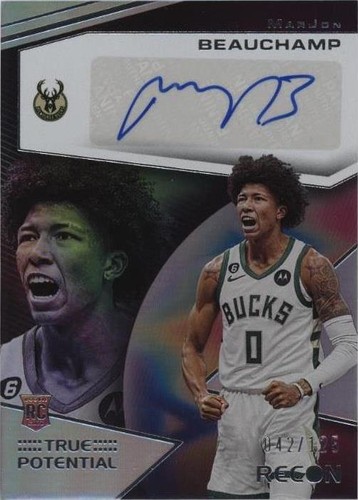 2022-23 Panini Recon - MarJon Beauchamp #TPS-MJB