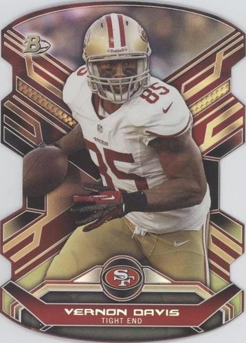 2014 Bowman Vernon Davis #50