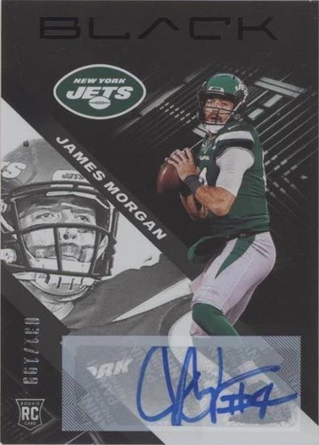 2020 Panini Black James Morgan #141