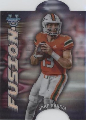 2023 Bowman's Best University Jake Garcia Thaddius Franklin Jr. #MIF-12