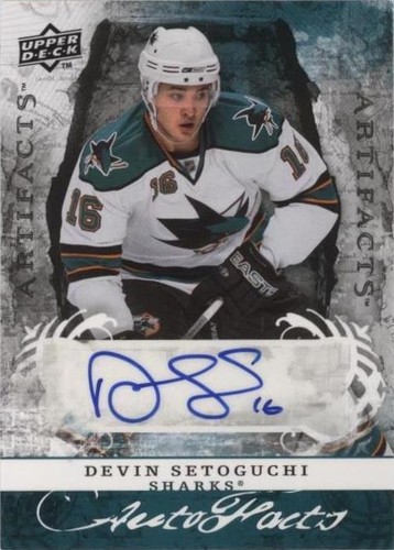 2008-09 Upper Deck Artifacts - Devin Setoguchi #AF-SE