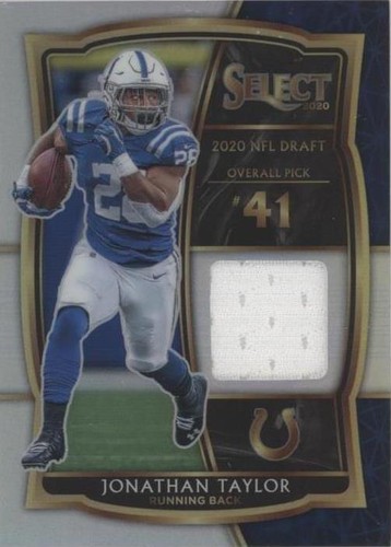 2020 Panini Select Jonathan Taylor #DS-JTA