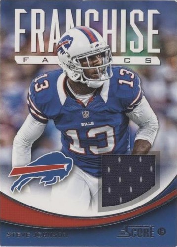 2013 Score Steve Johnson #FF-SJ