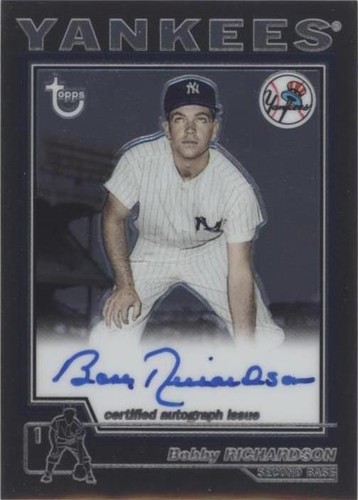 2004 Topps Retired Signature Edition - Bobby Richardson #TA-BR