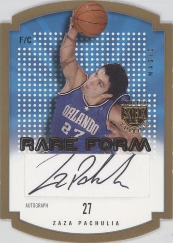 2003-04 Skybox Limited Edition - Zaza Pachulia #RFA-ZP