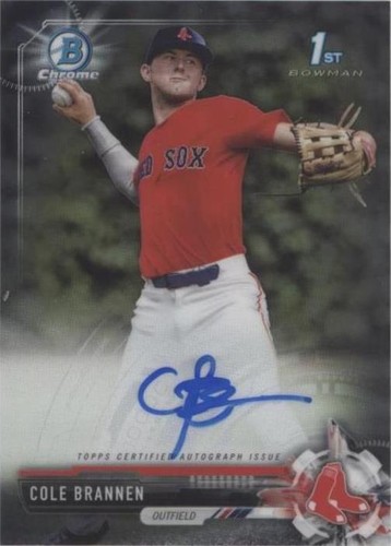 2017 Bowman Draft - Cole Brannen #CDA-CB